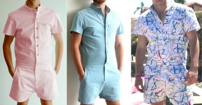 rompers playsuits males men