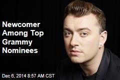 Newcomer Among Top Grammy Nominees