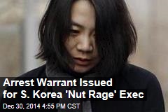 Arrest Warrant Issued for S. Korea 'Nut Rage' Exec