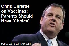 Chris Christie on Vaccines: We Need 'Balance'