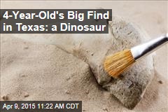 4-Year-Old's Big Find in Texas: a Dinosaur