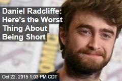 Daniel Radcliffe: Here's the Worst Thing About Being Short