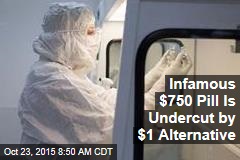 Infamous $750 Pill Is Undercut by $1 Alternative