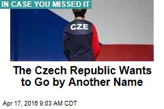 Czech Republic Adopts Catchier Name