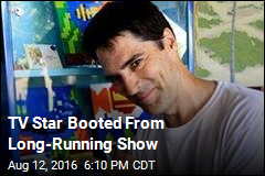 TV Star Fired for Kicking Writer