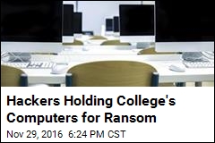 Hackers Holding College's Computers for Ransom