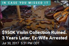 Woman Accused of Destroying Ex's $950K Violin Collection