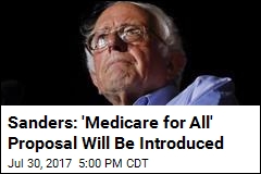 Sanders Promises Single-Payer Healthcare Bill in the Works