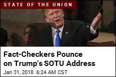 Fact-Checkers Pounce on Trump's SOTU Address
